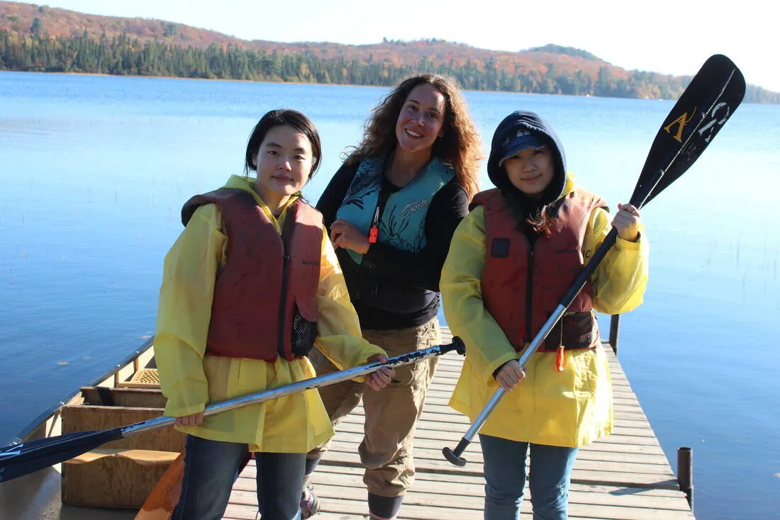 Photo from a past Algonquin Voyageur Canoe & Backcountry Hike day trip in Algonquin Park – Kawawaymog Lake