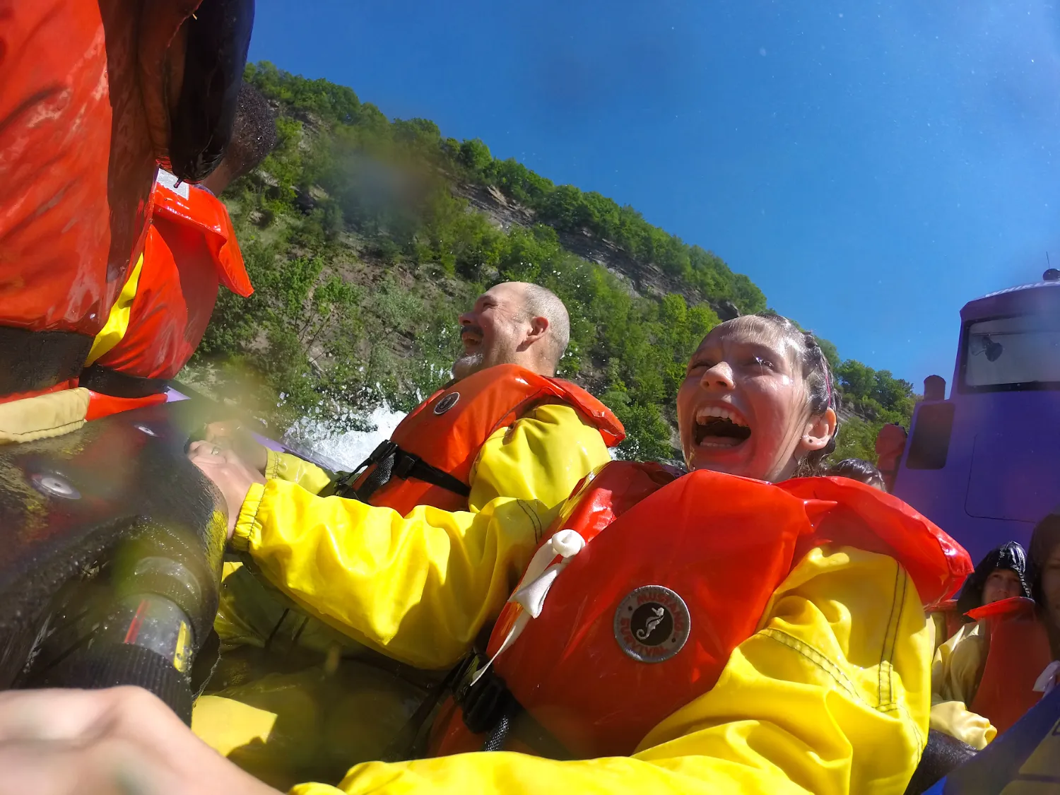 Arrive Niagara Falls — stop on the Niagara Falls, Jet Boat & Wine Tasting day trip